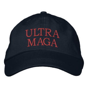 ULTRA MAGA EMBROIDERED BASEBALL CAP BRODERAD KEPS