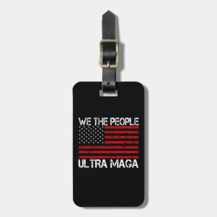 Ultra Maga Pro Trump 2024 Finny Republican Bagagebricka