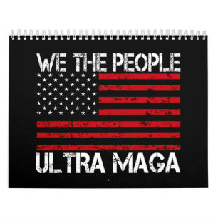 Ultra Maga Pro Trump 2024 Finny Republican Kalender