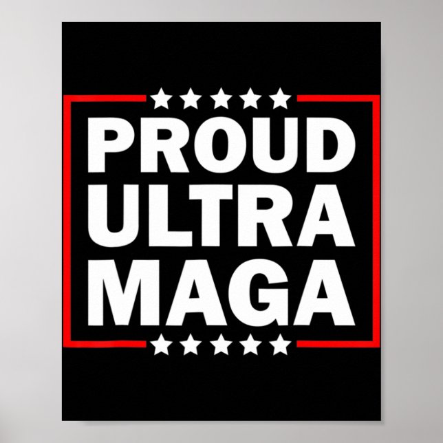 Ultra Maga Proud Ultra-Maga 8 Poster (Framsidan)