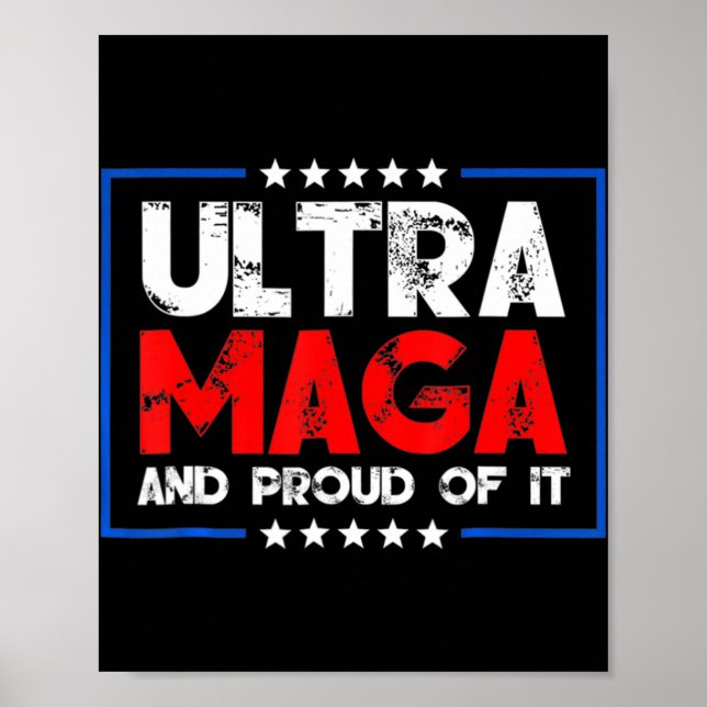 Ultra Maga Proud Ultra-Maga 9 Poster (Framsidan)