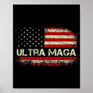 Ultra Maga Proud Ultra-Maga Poster