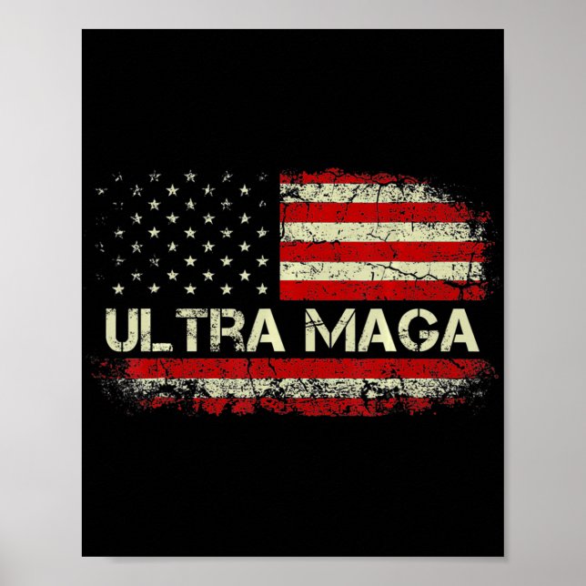 Ultra Maga Proud Ultra-Maga Poster (Framsidan)