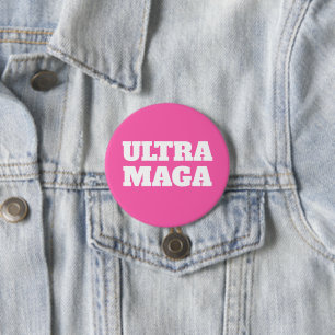 Ultra MAGA Rosa Kvinnor för trump Knapp