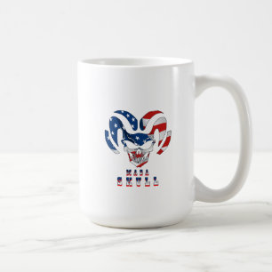 Ultra Maga Skull Klassiskt Mugg #15