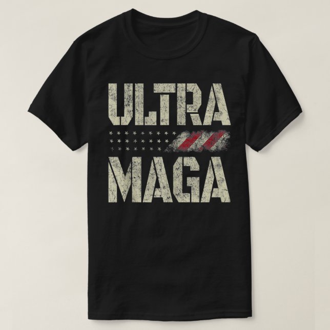 Ultra Maga Tee USA Proud UltraMaga Top American Ul (Design framsida)