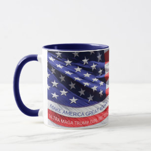 Ultra MAGA Trump Girl Mugg-No Apologies Mugg