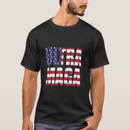 Ultra MAGA Trump Supporter ⛳ Underbar igen USA T Shirt