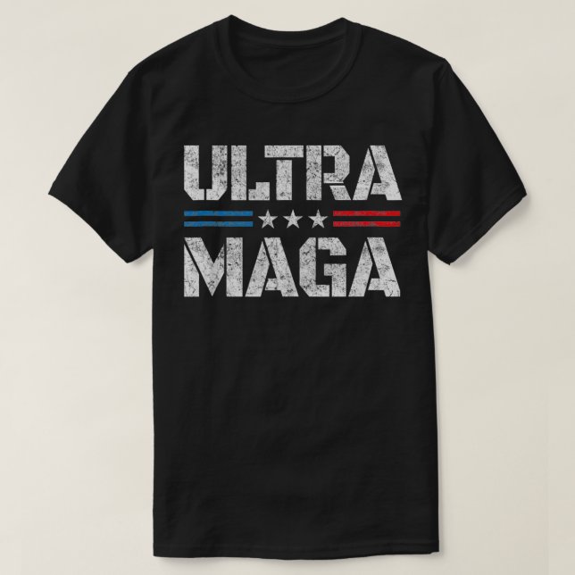 Ultra Maga UltraMaga USA Proud American Ultra Meg T Shirt (Design framsida)