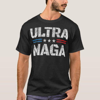 Ultra Maga  UltraMaga USA Stolt Amerikan Ultra Meg T Shirt