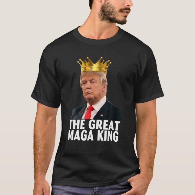 Ultra Maga-Underbar MAGA Kung Pro-trump T Shirt (Framsida)
