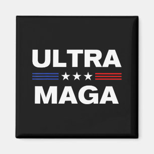 Ultra Maga United Statlig flagga 3 Magnet