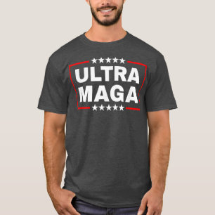 Ultra Maga United Statlig flagga T Shirt
