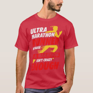 Ultra Marathon Running Springa Marathoner Springer T Shirt