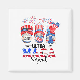 Ultra Mega Squad Gnomes 4:e juli Ultra Me Magnet