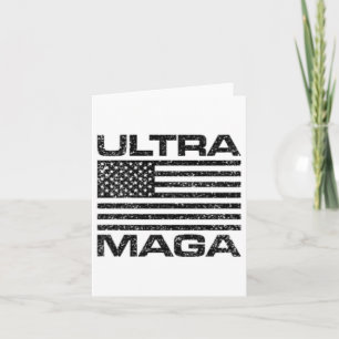 Ultra Mega Usa American Flagga Ultramega Women Kid Kort