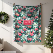 Ultra modern grön akvarell preppy festiv gåva