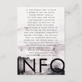 Ultra Modern Könsneutral Bröllop Tilläggskort