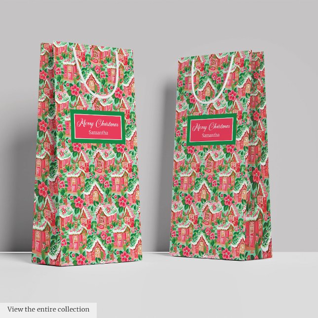 Ultra modern pink red lime green preppy Christmas (Ultra modern pink red lime green preppy Christmas)