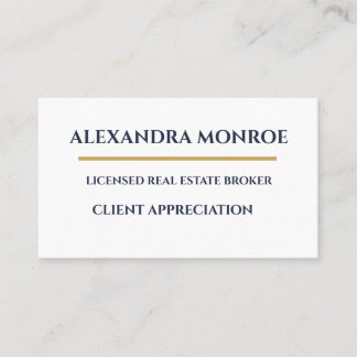Ultra-Modern Real Estate Client Appreciation  Lojalitetskort