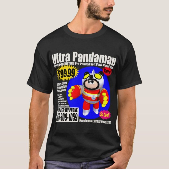 Ultra Pandaman Tee Shirt (Framsida)