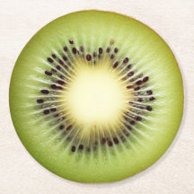 Ultra Realism Kiwi Slice Beverage Coaster