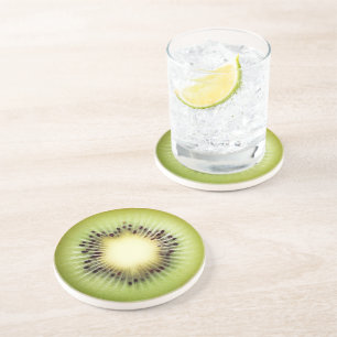 Ultra Realism Kiwi Stone Beverage Coaster Underlägg