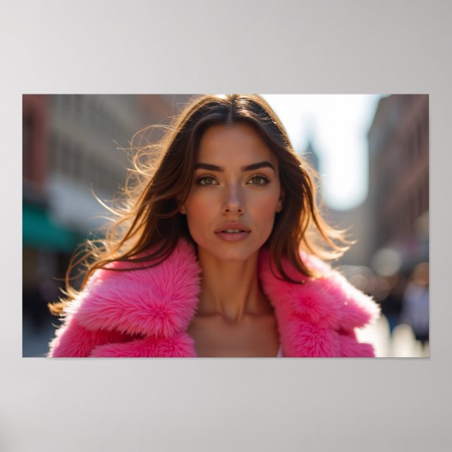 Ultra-Realistic 8K Female Fashion Portraits - Comm Poster (Framsidan)