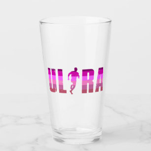 Ultra Running Rosa Lila Rainbow Glaskopp