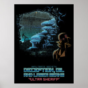 Ultra sheriff - DOLB spårar affischen Poster