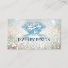 Ultra Sparkling Diamond Jeweler Jewelry Designer Visitkort