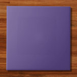 Ultra Violet Lila Solid Färg Kakelplatta<br><div class="desc">Ultra Violet Lila Solid Färg</div>