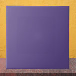 Ultra Violet Lila Solid Färg Kakelplatta<br><div class="desc">Ultra Violet Lila Solid Färg</div>