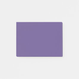 Ultra Violet Lila Solid Färg Post-it Block