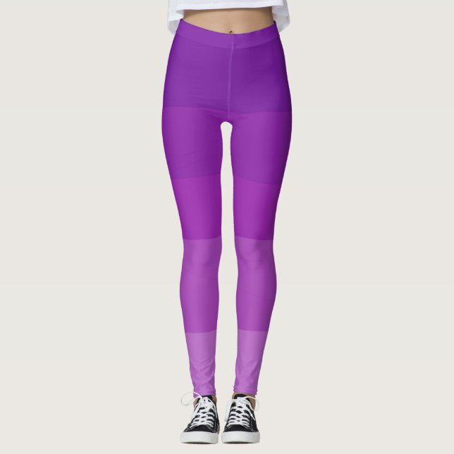 Ultra Violet Ombre Leggings (Framsida)