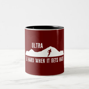 Ultralåg, var hård när den blir hård Två-Tonad mugg