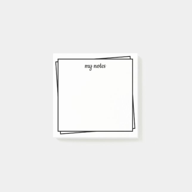 Ultralätta anteckningar efter IT Post-it Block (Framsida)