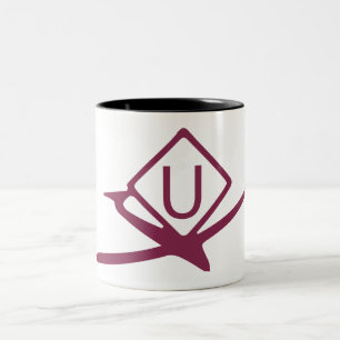 UltraLight Activity Symbols Drone Pilot Coffee Mug Två-Tonad Mugg