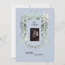 Ultraljudsfoto Foliage Funny Tack Baby