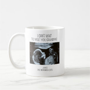 Ultraljudsmugg, bebisonogram, personliga presenter kaffemugg