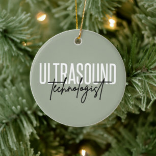 Ultraljudsteknik Tekniska specialpresentationer Julgransprydnad Keramik