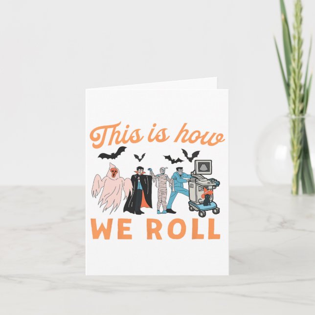 Ultralund Tech Spöken Vascular Tech Sonographer H Kort (Framsida)