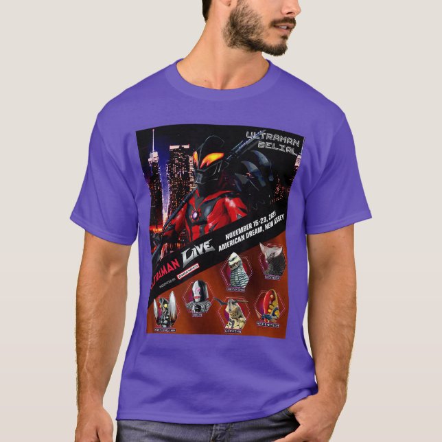 Ultraman Live 2025 Ultra Kaiju T Shirt (Framsida)