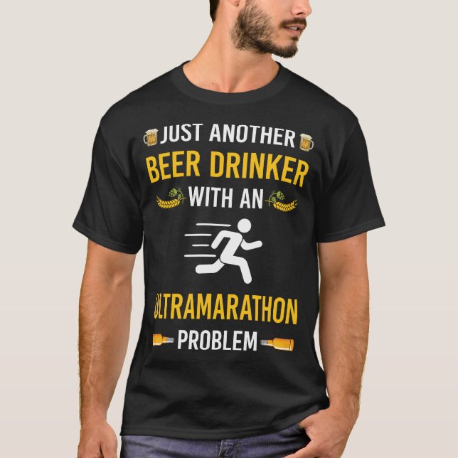 Ultramarathon Ultra Avstånd Running Marathon T Shirt (Framsida)