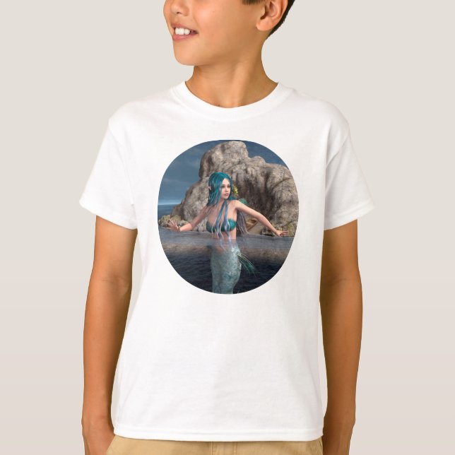 Ultramarin-Sjöjungfru Tröja (Framsida)