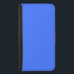 Ultramarine Blue Plånboksfodral För Samsung Galaxy S5<br><div class="desc">Utformningen har en ljus,  ultramarin,  fast blå färg. Anpassa det här telefonärendet eller köpet som det är. Det är en underbar födelsedag eller helgdag! Kontakta designern på wafadahdalcreates@gmail.com om du vill ha speciella förfrågningar eller frågor. © Wafa Y. Dahdal - Med förbehåll för alla Höger.</div>