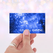 Ultramarine Blue Stars Celestial Photo