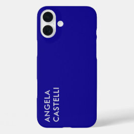 Ultramarine Blue Trendig Modern Minimalist Plain