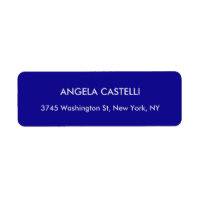 Ultramarine Blue Trendig Modern Minimalist Plain
