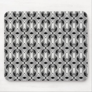 Ultramod Art Deco Mousepad, Silver Musmatta